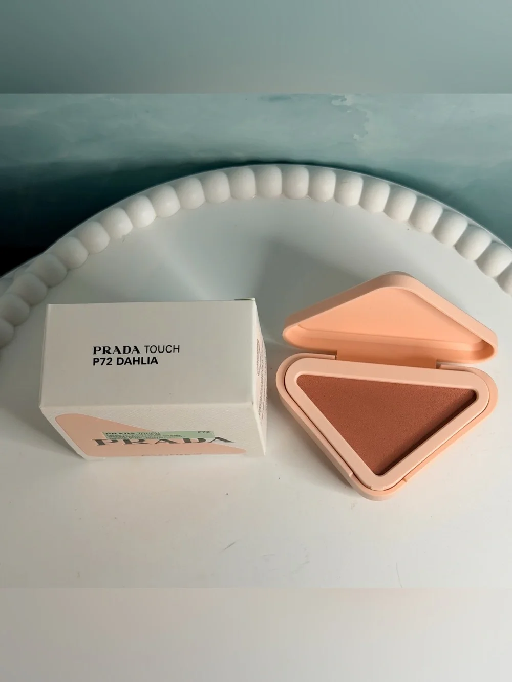 Prada Touch Cream-To-Powder Color Blush~P72 Dahlia~NIB~0.12 Oz~